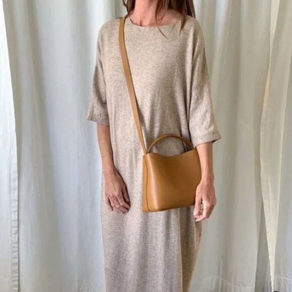 Aesther Ekme Mini Crossbody Sac, Tan, EUC - Picture 10 of 10